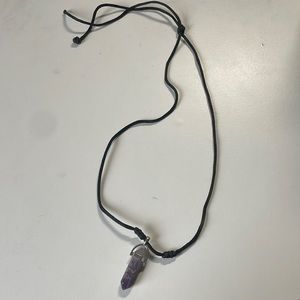 Amethyst pendent necklace